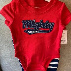 Carter’s Mighty Handsome matching set